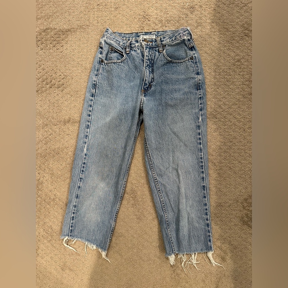 Vintage (80s) Georges Marciano Guess High Waist Jeans Sz 6 Blue Cut Offs